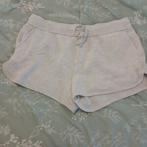American Eagle Outfitters Light Gray Athletic Shorts